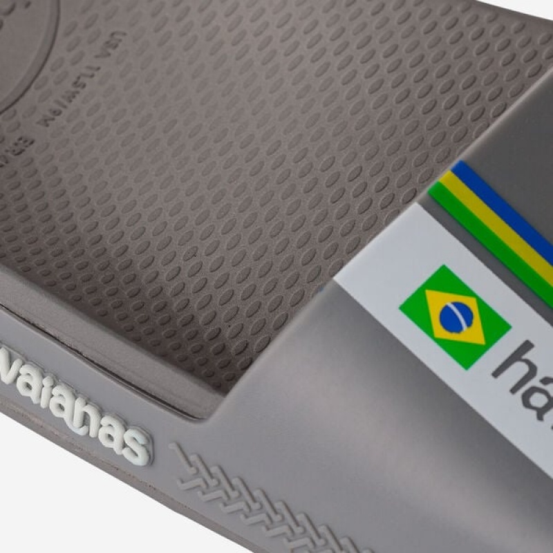 Havaianas Brasil Men's Slides | GXDQRK-079