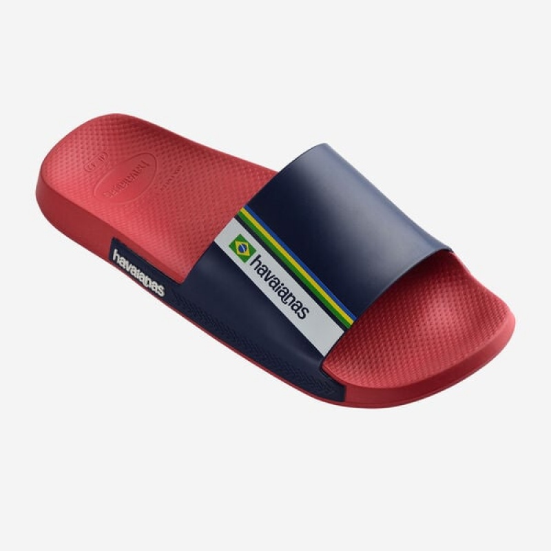 Havaianas Brasil Men's Slides | LVFUKD-238