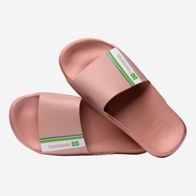 Havaianas Brasil Men's Slides | SRVWPT-467