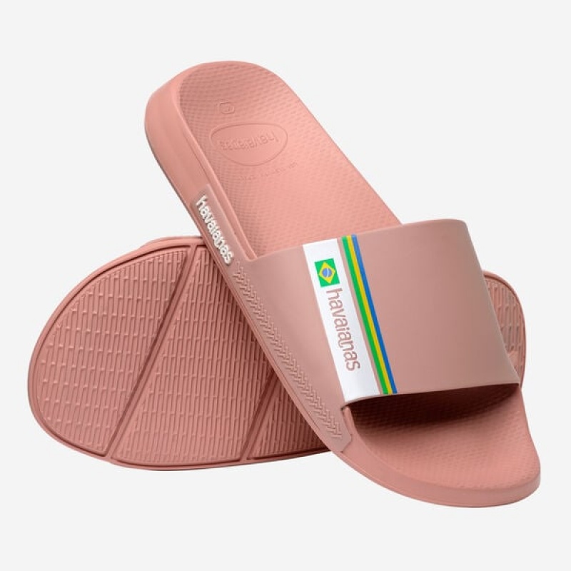 Havaianas Brasil Men's Slides | SRVWPT-467