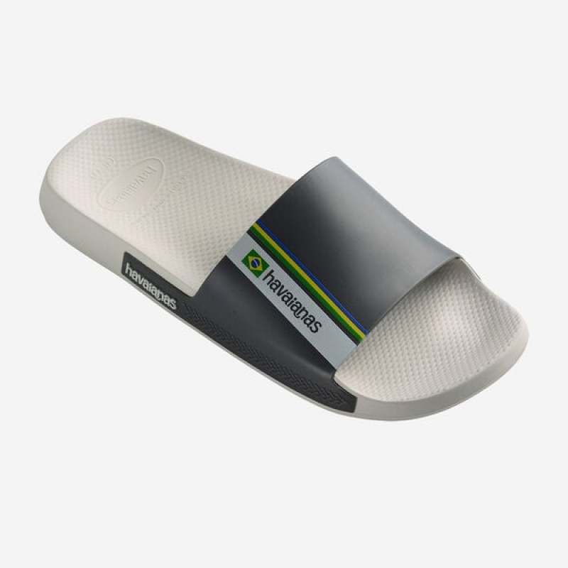 Havaianas Brasil Men's Slides | WOTQCV-510