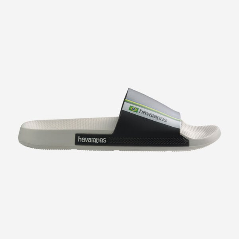 Havaianas Brasil Men's Slides | WOTQCV-510