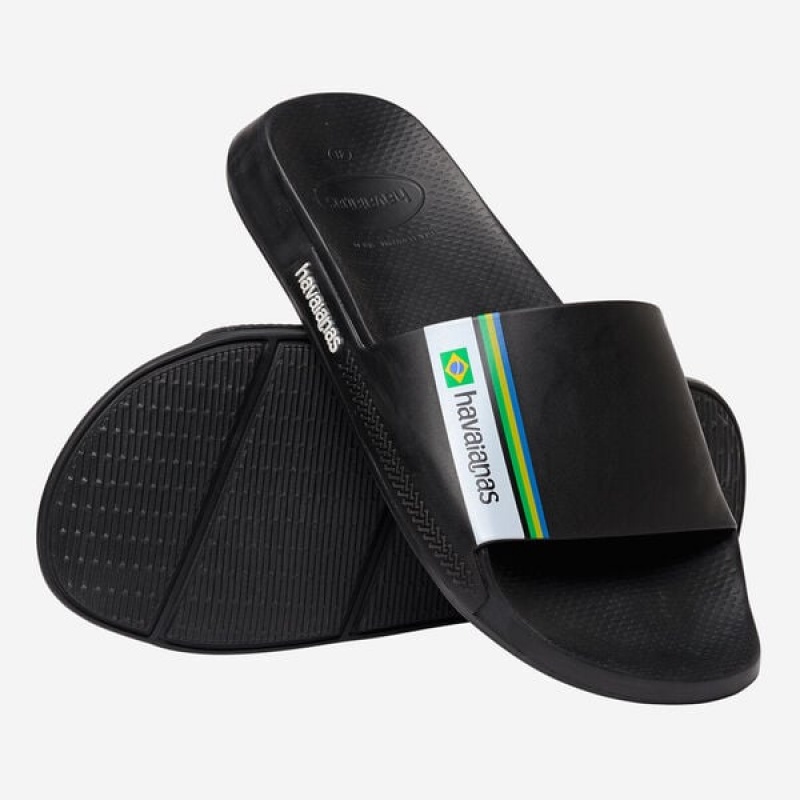 Havaianas Brasil Men's Slides | XBZTYF-502