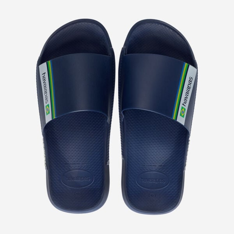 Havaianas Brasil Men\'s Slides | XFJATE-105