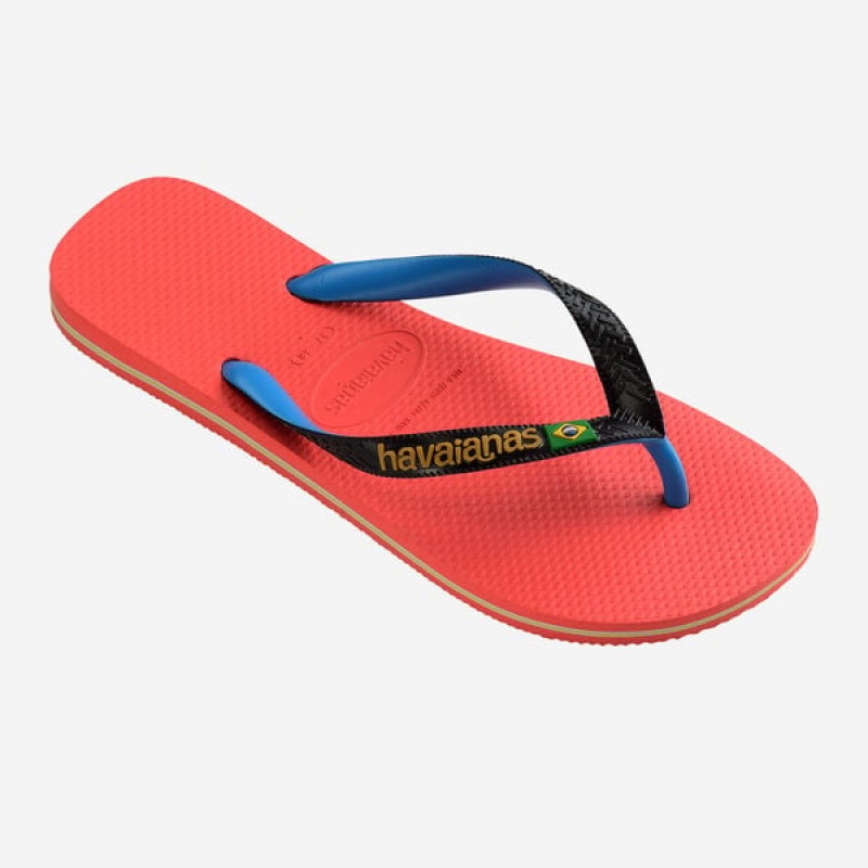 Havaianas Brasil Mix Men's Flip Flops | BZMGLU-805