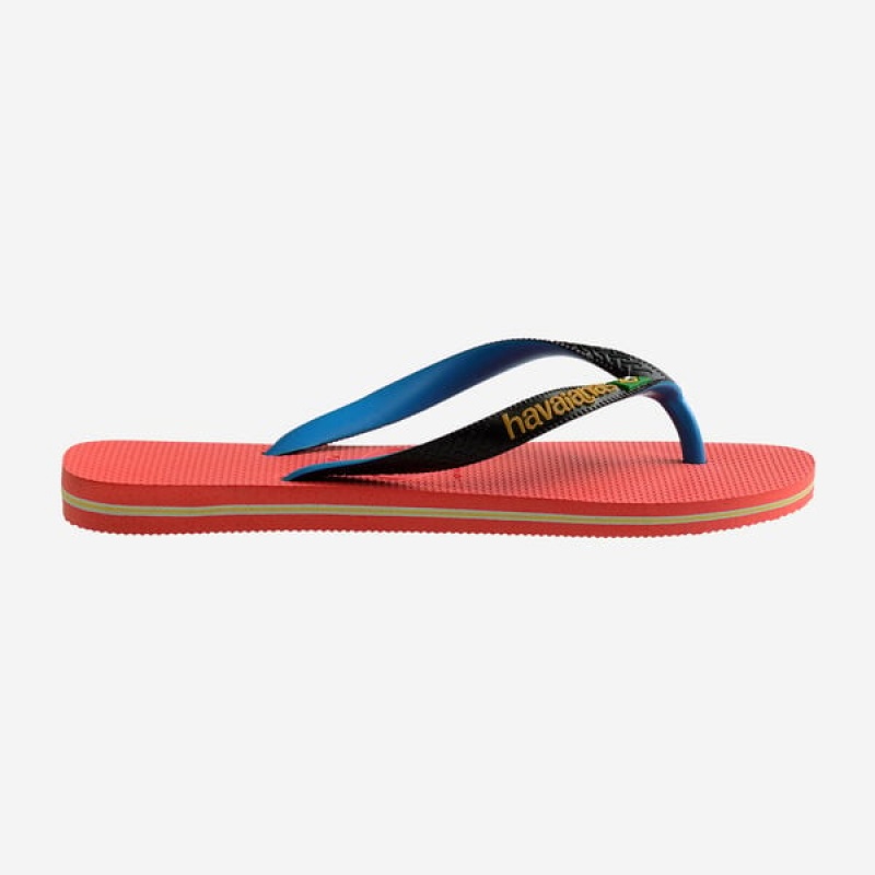 Havaianas Brasil Mix Men's Flip Flops | BZMGLU-805