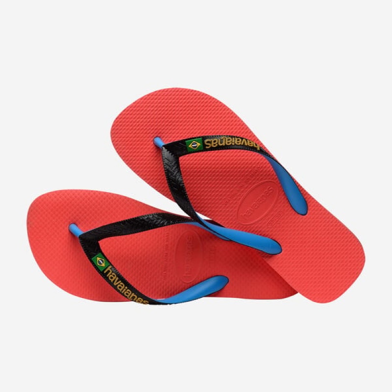 Havaianas Brasil Mix Men's Flip Flops | BZMGLU-805