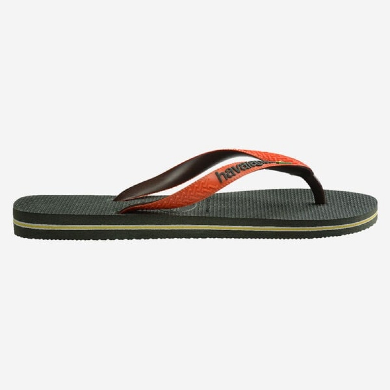 Havaianas Brasil Mix Men's Flip Flops | GZTJXH-526