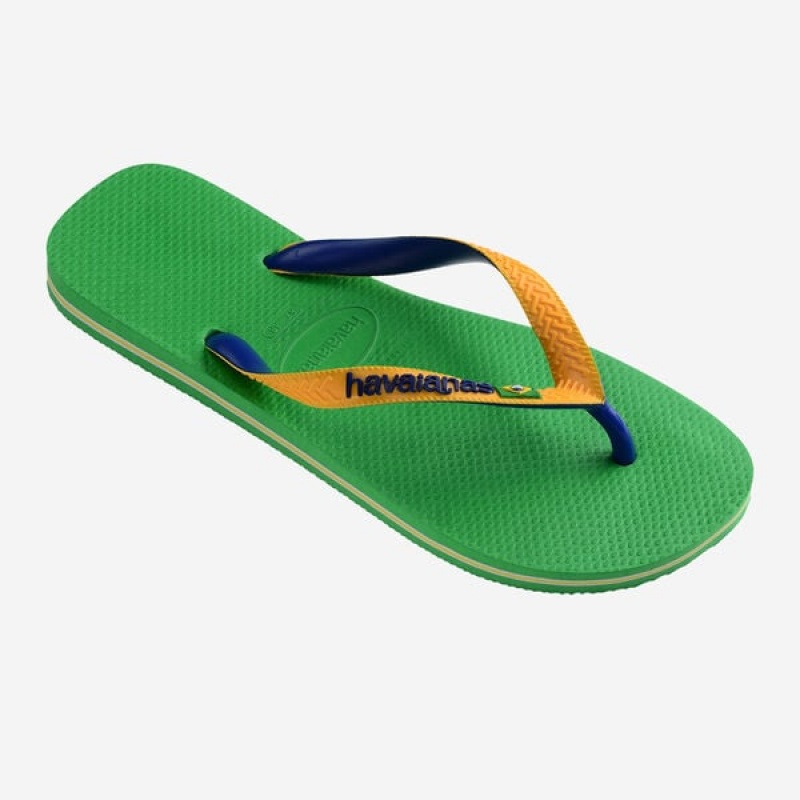 Havaianas Brasil Mix Men's Flip Flops | HCRKMQ-267