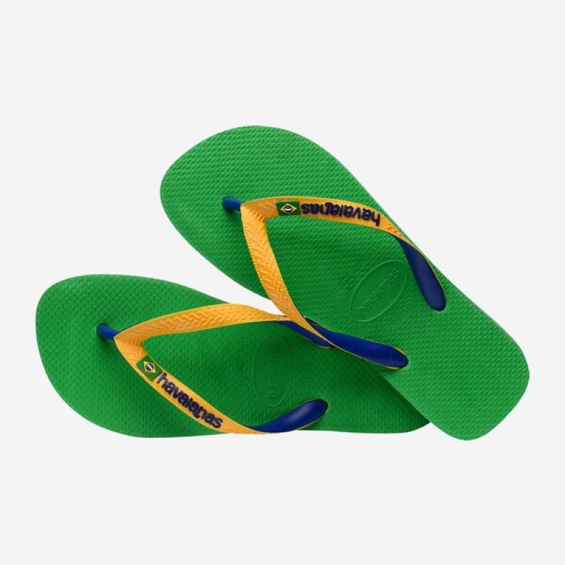 Havaianas Brasil Mix Men's Flip Flops | HCRKMQ-267