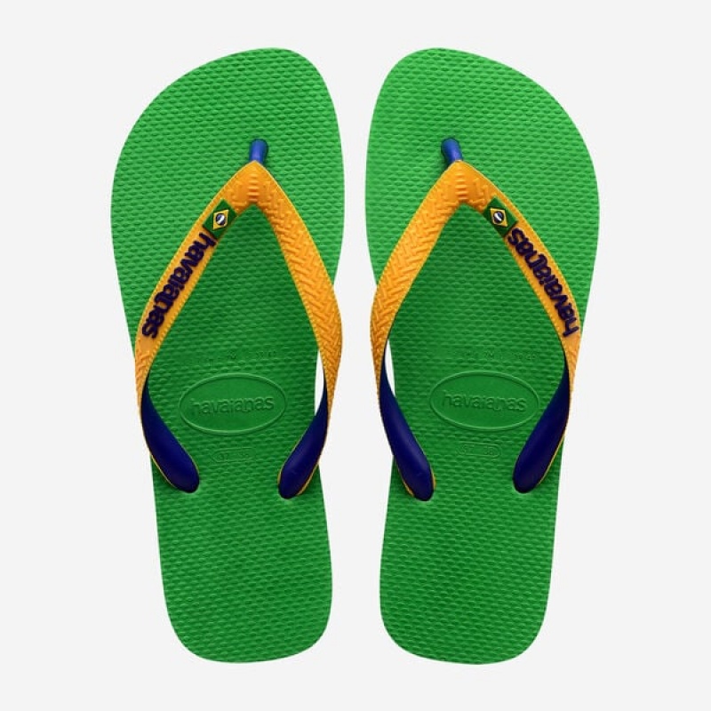 Havaianas Brasil Mix Men\'s Flip Flops | HCRKMQ-267