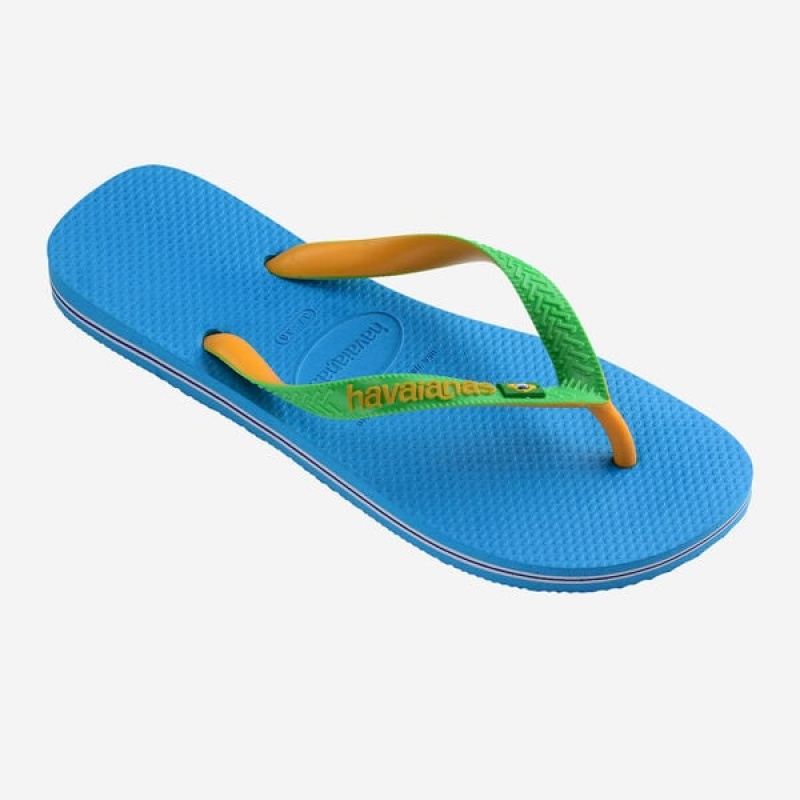 Havaianas Brasil Mix Men's Flip Flops | JROPZW-392