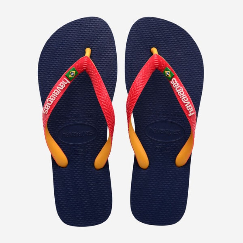 Havaianas Brasil Mix Men\'s Flip Flops | OVMCNE-140