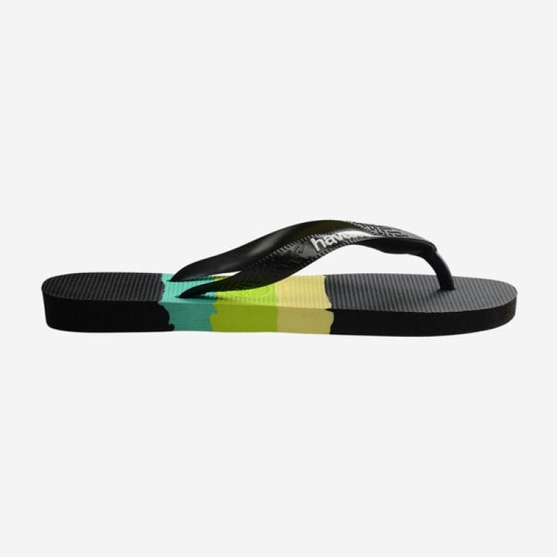 Havaianas Brasil Tech Men's Flip Flops | DAGZVK-175