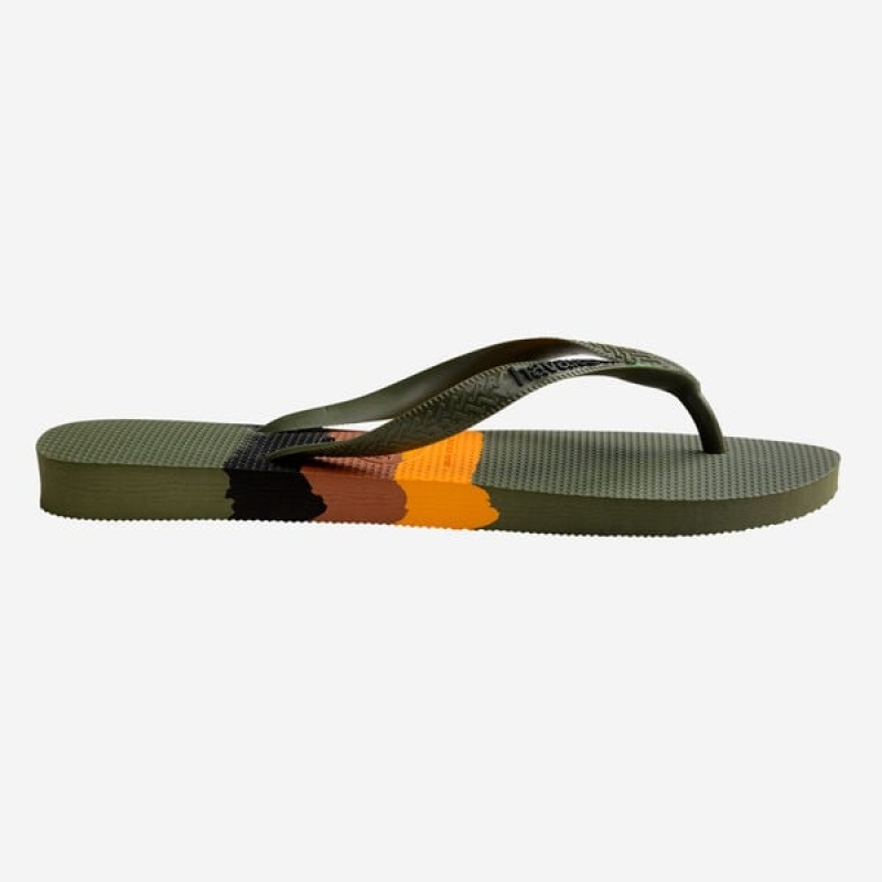 Havaianas Brasil Tech Men's Flip Flops | MFHYLW-048