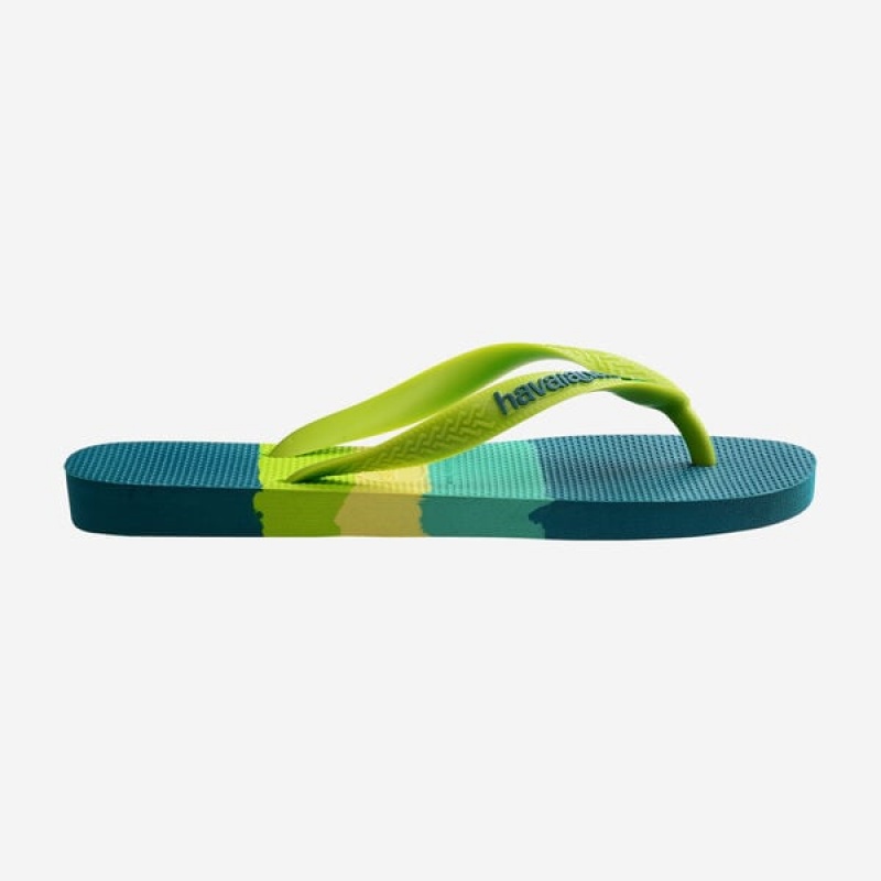 Havaianas Brasil Tech Men's Flip Flops | QIKBTM-631