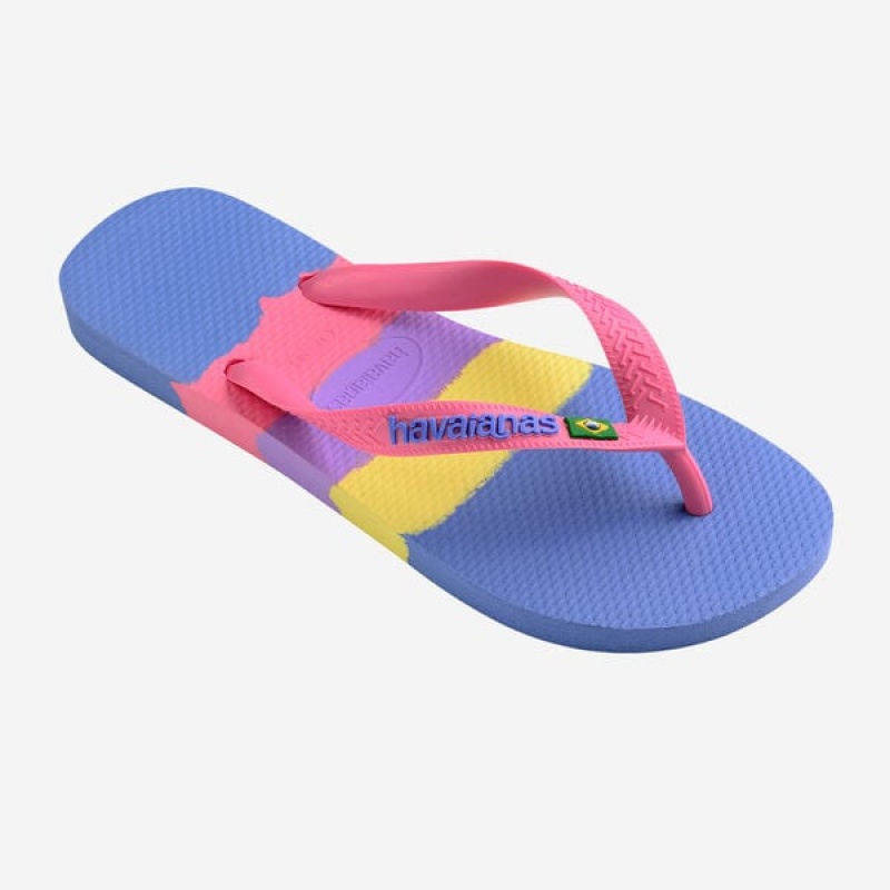 Havaianas Brasil Tech Men's Flip Flops | WPZSUV-495