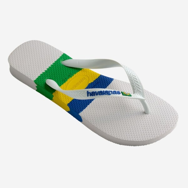 Havaianas Brasil Tech Men's Flip Flops | YHPRLD-286