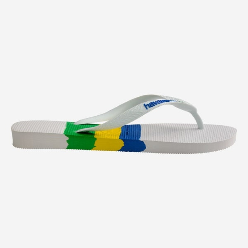 Havaianas Brasil Tech Men's Flip Flops | YHPRLD-286