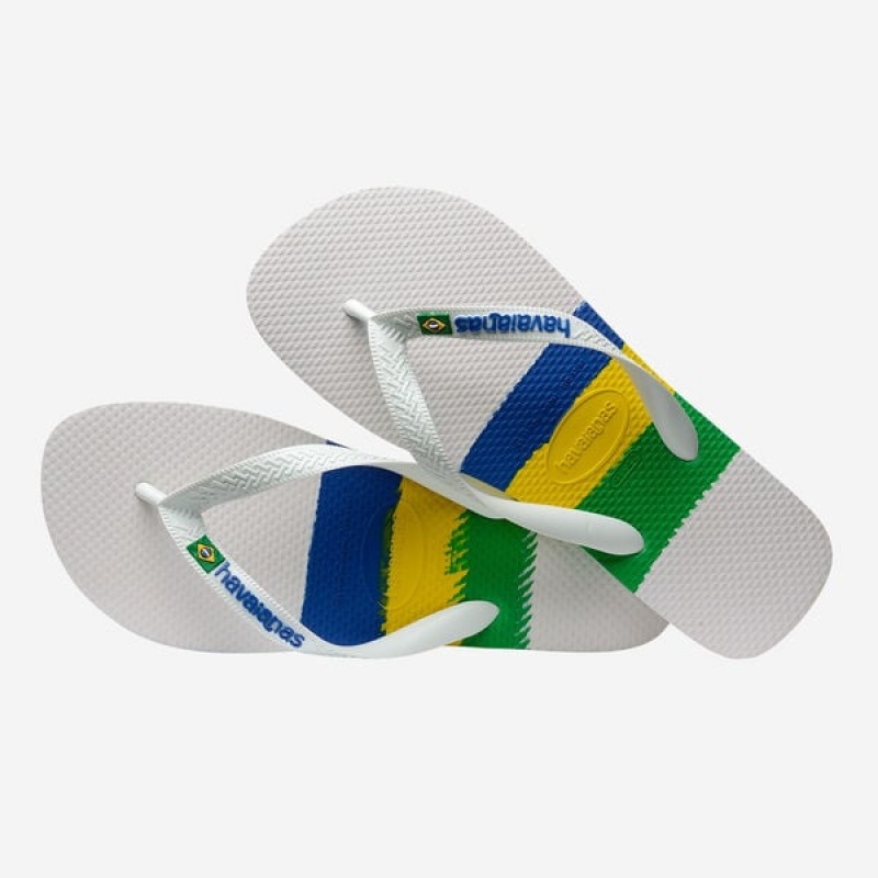 Havaianas Brasil Tech Men's Flip Flops | YHPRLD-286