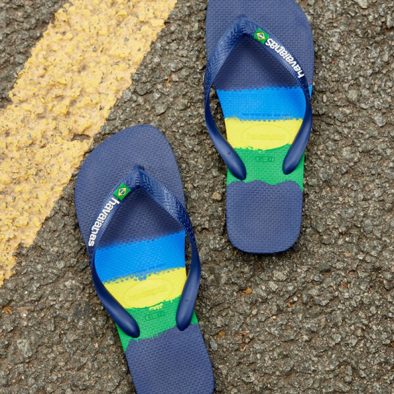 Havaianas Brasil Tech Women's Flip Flops | EWJQBZ-314