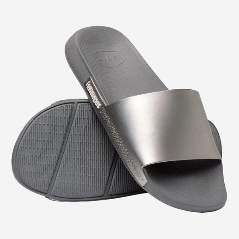 Havaianas Classic Metallic Men's Flip Flops | OVEZID-093