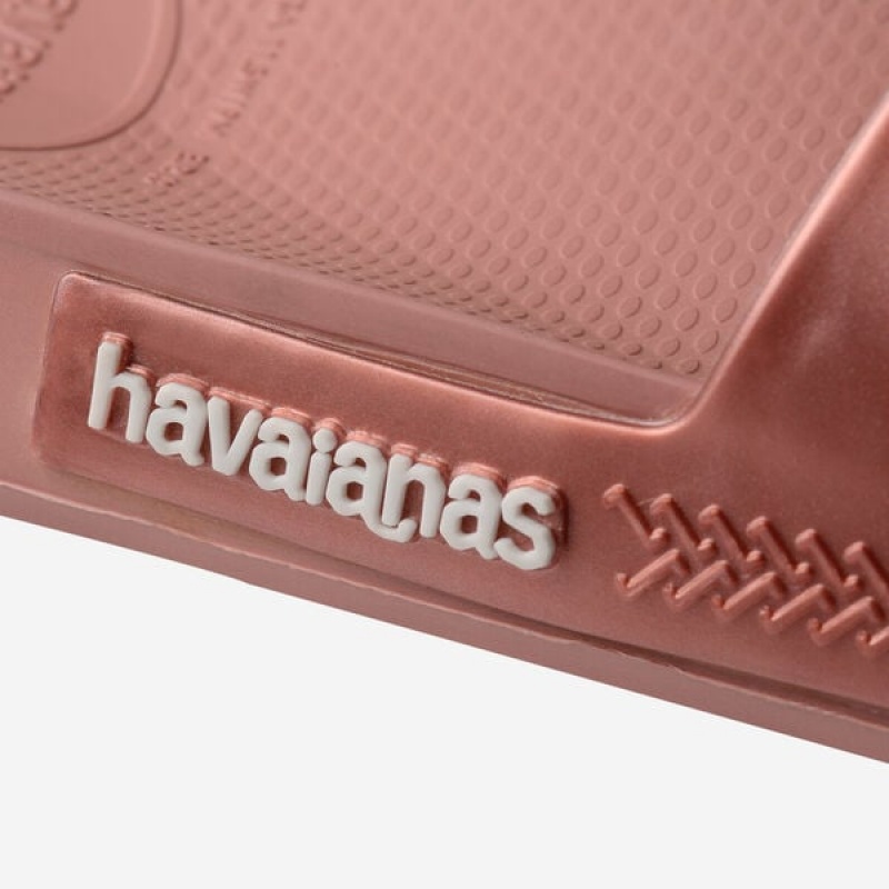 Havaianas Classic Metallic Men's Flip Flops | MINBOV-486