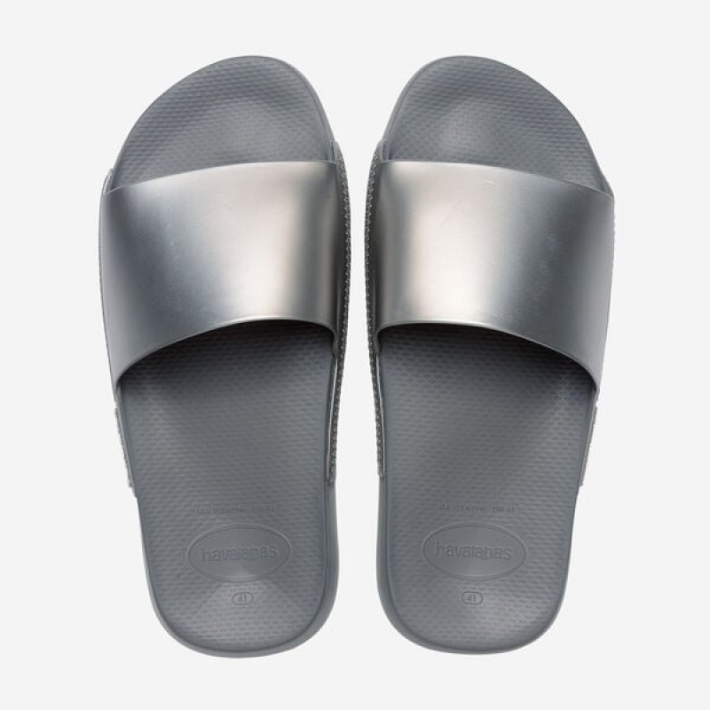 Havaianas Classic Metallic Men\'s Slides | IYLWCD-601