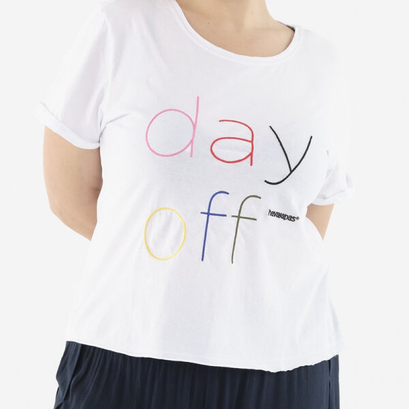 Havaianas Day Off Women's T Shirts | XULMQP-257