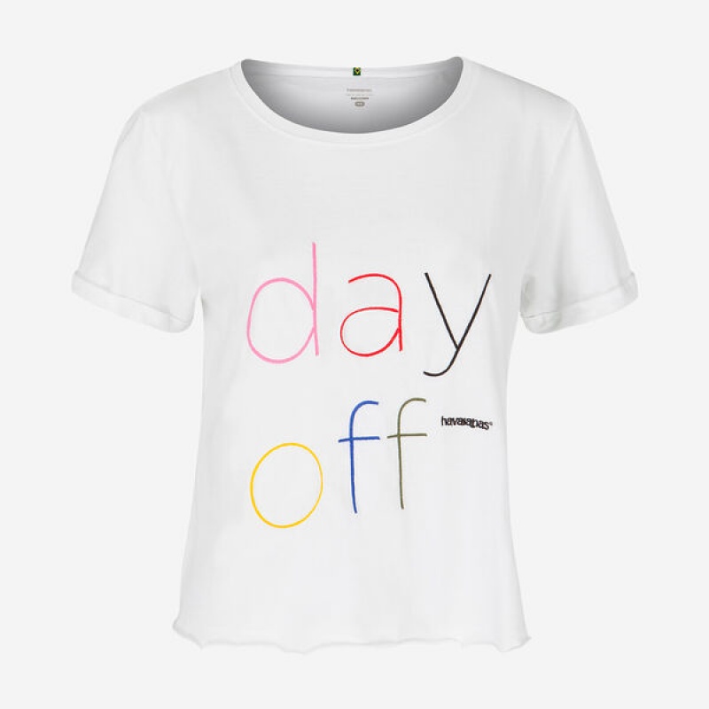 Havaianas Day Off Women's T Shirts | XULMQP-257