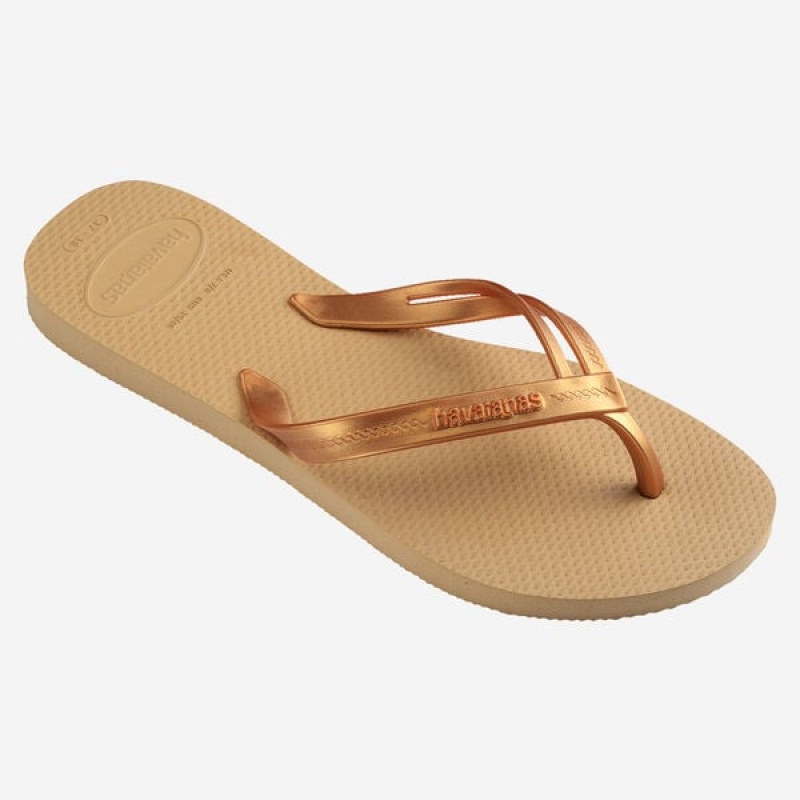 Havaianas Elegance Women's Flip Flops | QVYOTJ-923