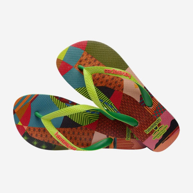 Havaianas Favela Creations Women's Flip Flops | CXSAHP-170