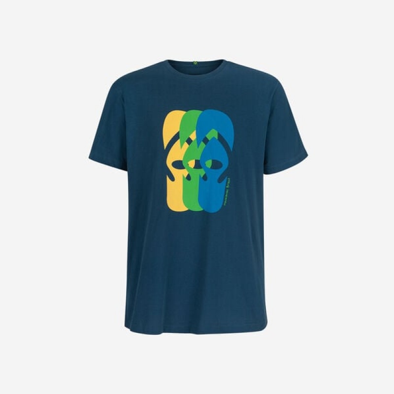 Havaianas Ff Collage Men's T Shirts | ZQWAFJ-102