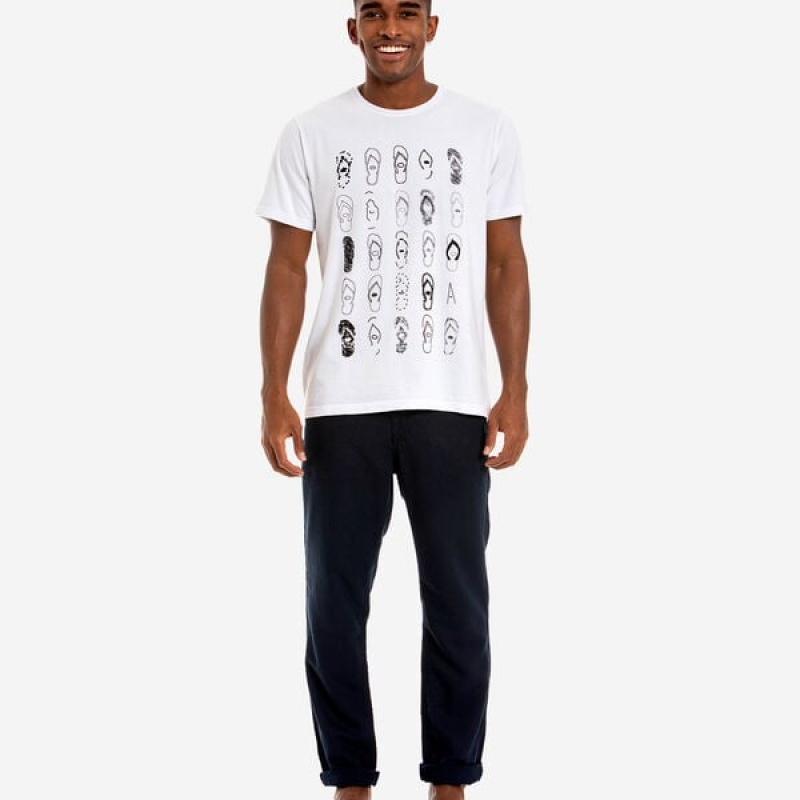 Havaianas Ff Wall Men's T Shirts | UPTNQH-759