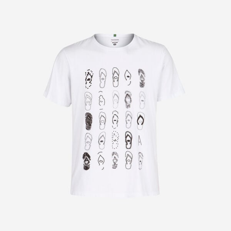 Havaianas Ff Wall Men's T Shirts | UPTNQH-759