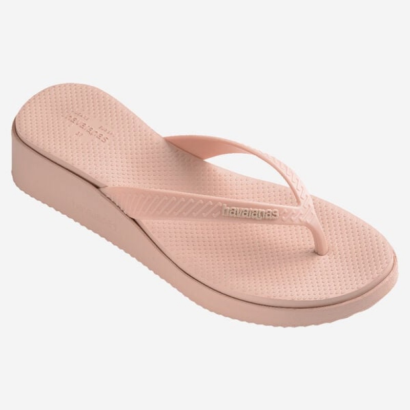 Havaianas High Platform Women's Flip Flops | NISZWY-185