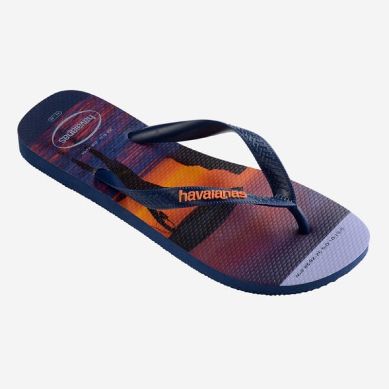 Havaianas Hype Men's Flip Flops | CVMKEL-758