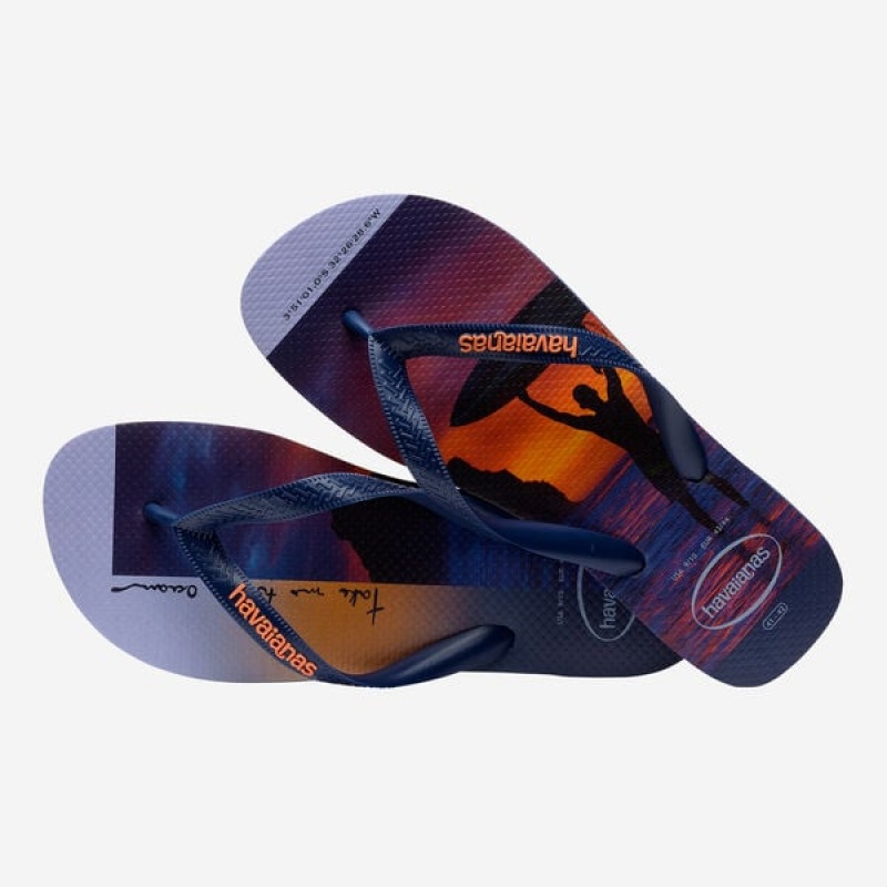 Havaianas Hype Men's Flip Flops | CVMKEL-758