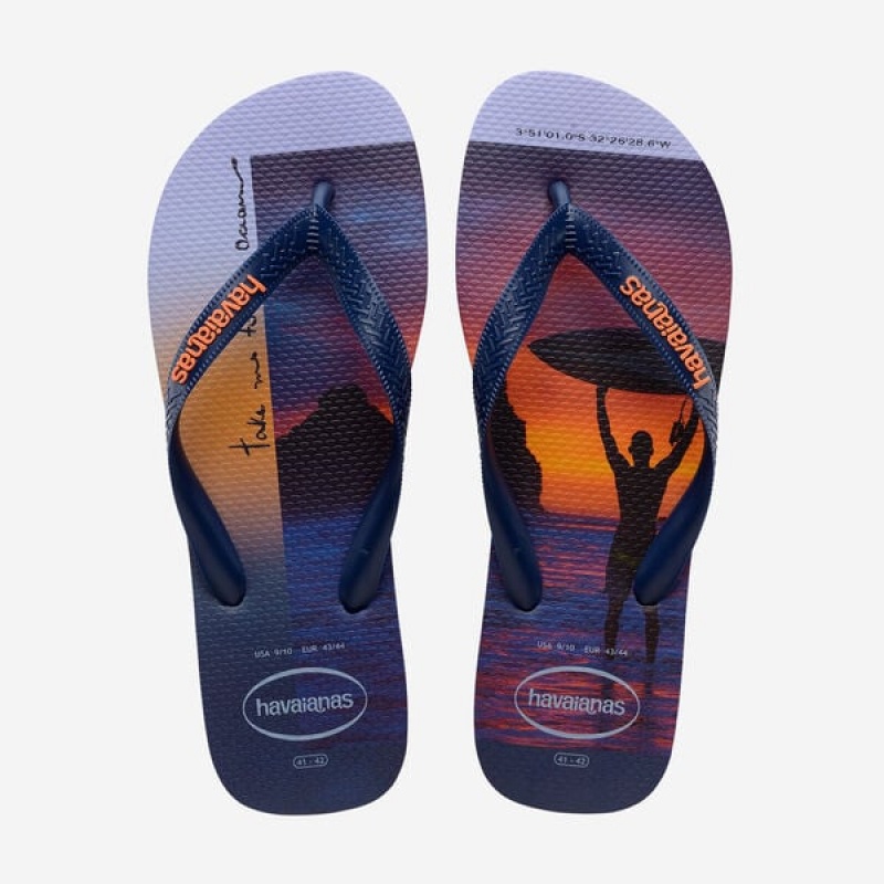 Havaianas Hype Men\'s Flip Flops | CVMKEL-758