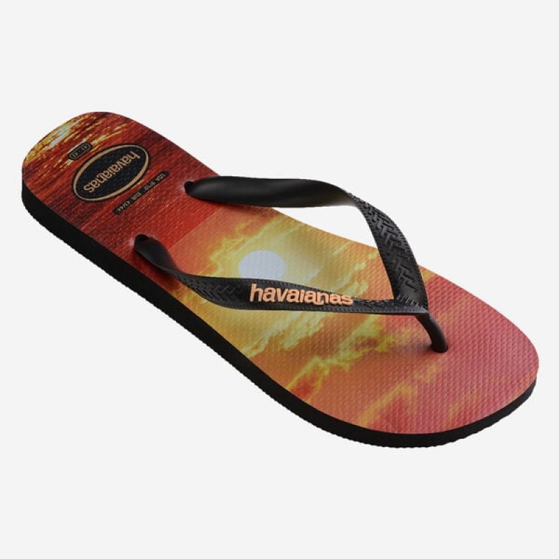 Havaianas Hype Men's Flip Flops | PQUHRY-983