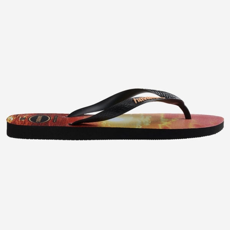 Havaianas Hype Men's Flip Flops | PQUHRY-983