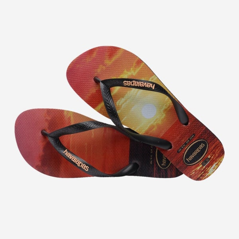 Havaianas Hype Men's Flip Flops | PQUHRY-983