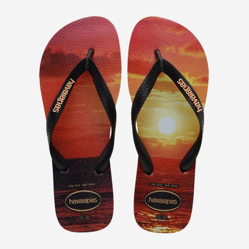 Havaianas Hype Men\'s Flip Flops | PQUHRY-983