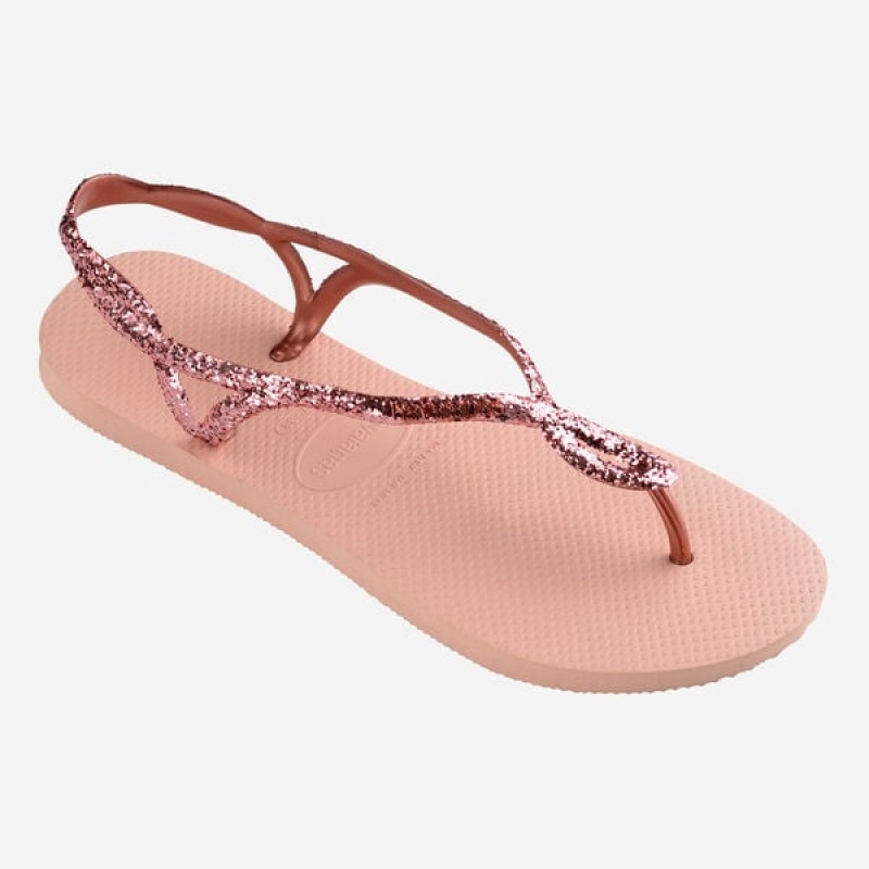 Havaianas Luna Premium II Women's Sandals | PZQMNB-390