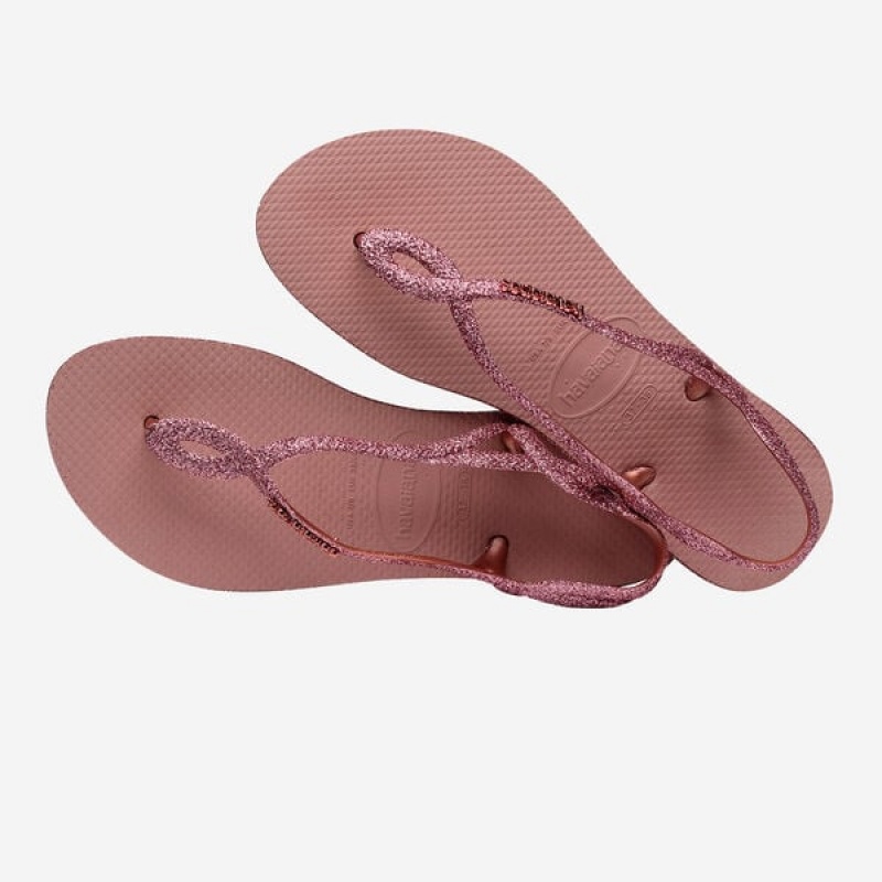 Havaianas Luna Sparkle Women's Sandals | XCBWDM-562