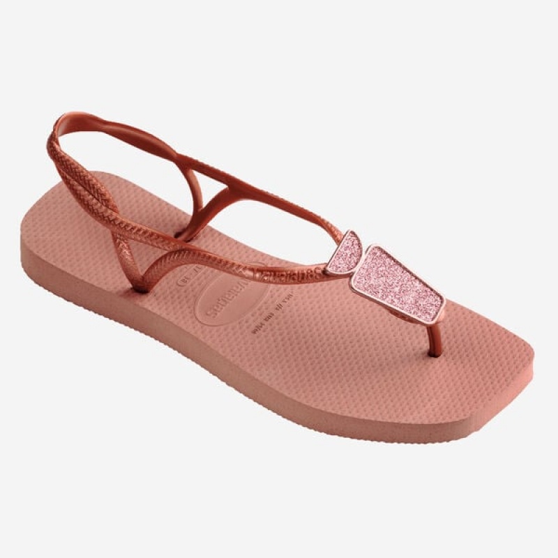 Havaianas Luna Squared Chic Women's Sandals | CGTUYL-265