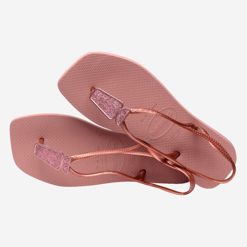 Havaianas Luna Squared Chic Women's Sandals | CGTUYL-265