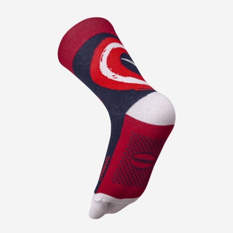 Havaianas Marvel Toe Men's Socks | ABYEVD-439