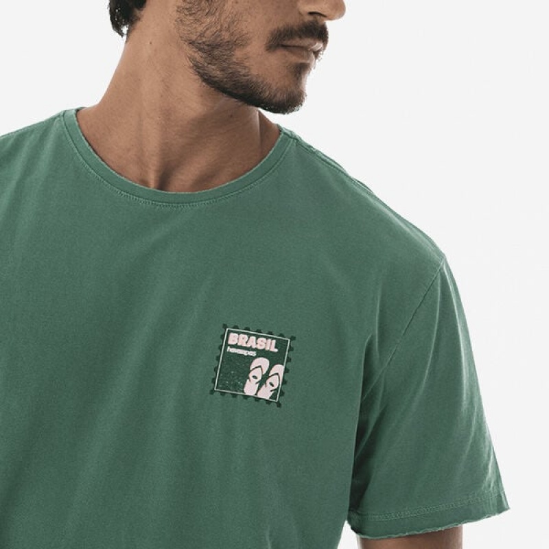 Havaianas Mico Stamp Men's T Shirts | YBCAUT-981