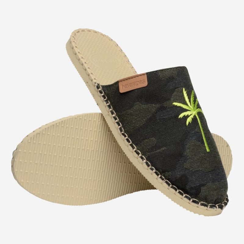 Havaianas Mule Camo Women's Espadrilles | IYLUWC-926